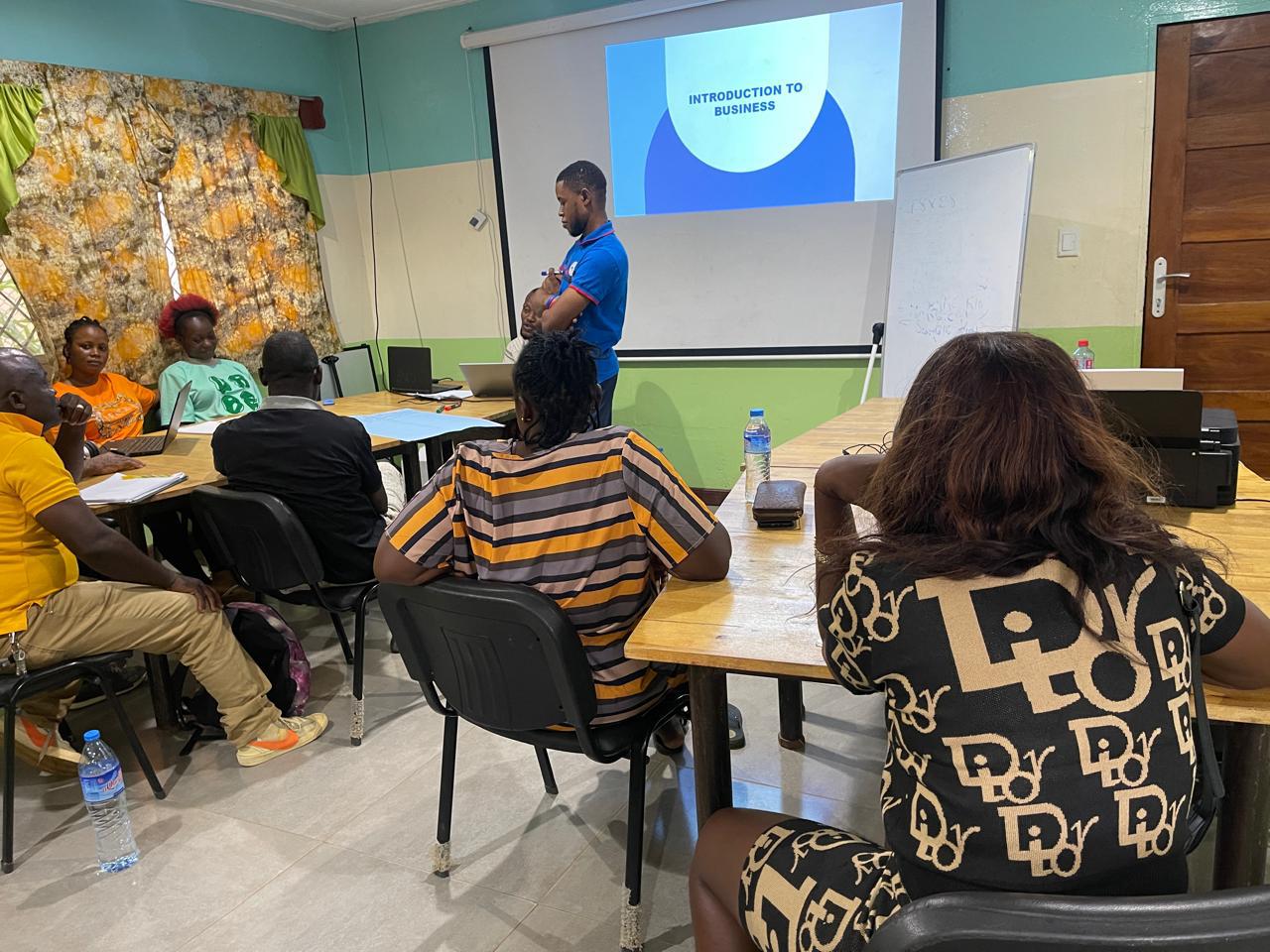 DKS Liberia entrepreneurship training